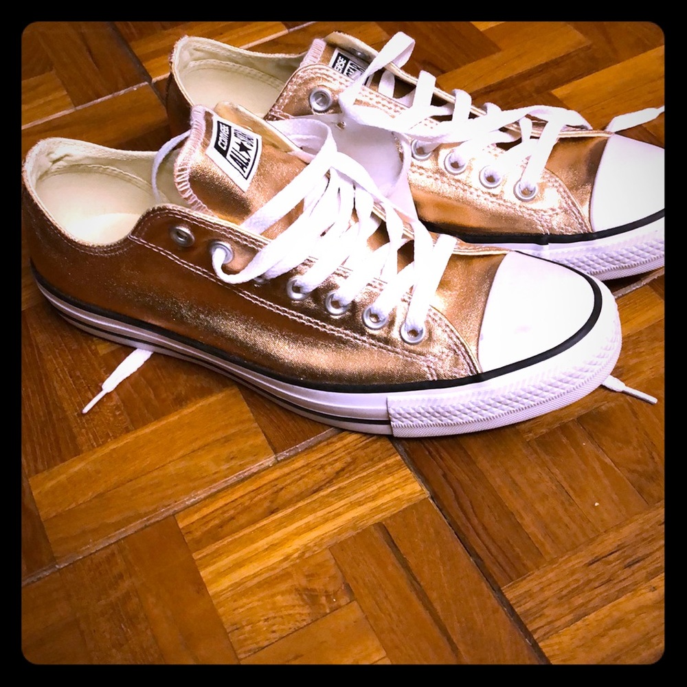 These are RoseGold converse
